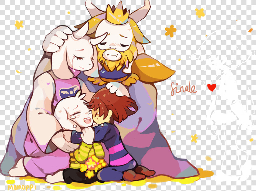 Undertale Toriel And Asriel  HD Png DownloadTransparent PNG