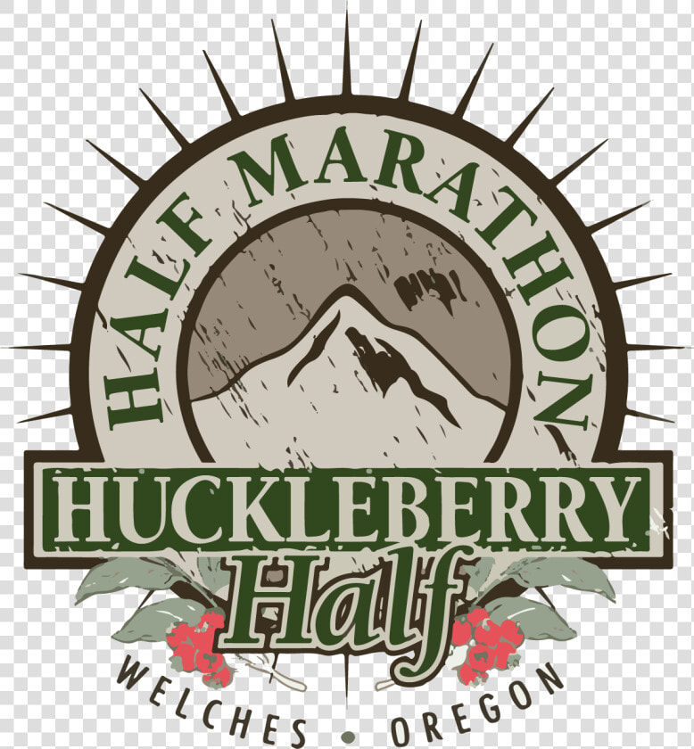 Huckleberry Half Logo   Poster  HD Png DownloadTransparent PNG