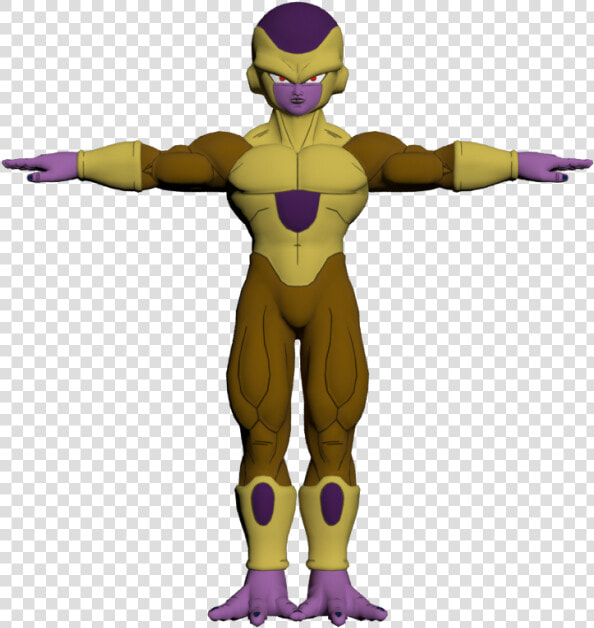 View Media   Golden Frieza 3d Model  HD Png DownloadTransparent PNG