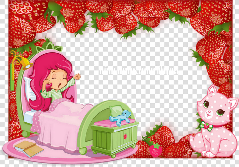 Cadre Charlotte Aux Fraises   Cartoon  HD Png DownloadTransparent PNG