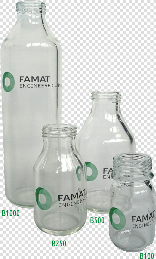 B1000  B500  B250 And B100   Transparent Logo On Bottle  HD Png DownloadTransparent PNG