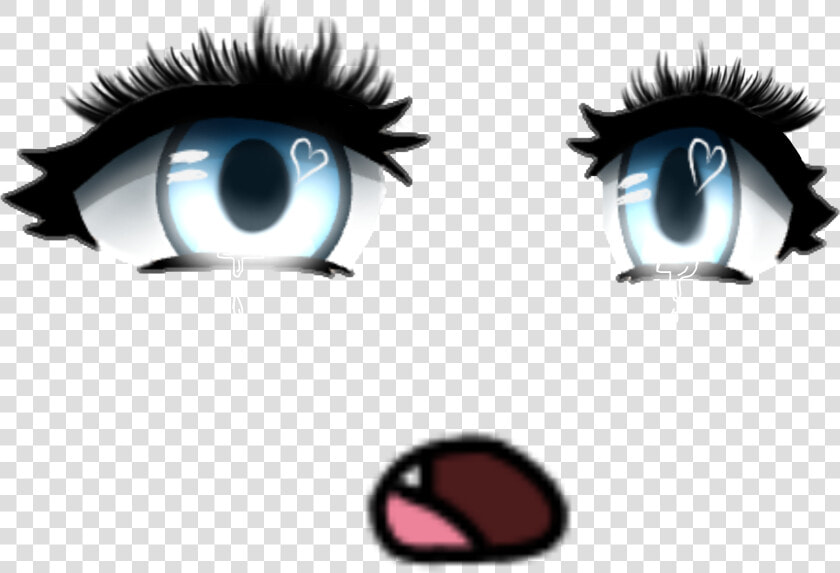  crying  gacha  gachacry  sad  blueeyes  HD Png DownloadTransparent PNG