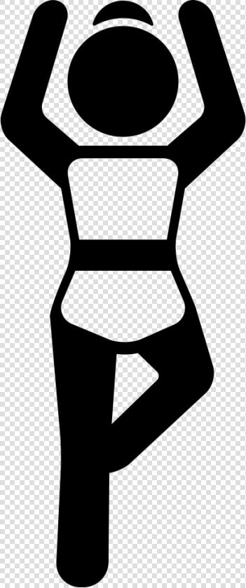 Girl Standing Up With Flexed Knee   Иконка Спорт Png  Transparent PngTransparent PNG