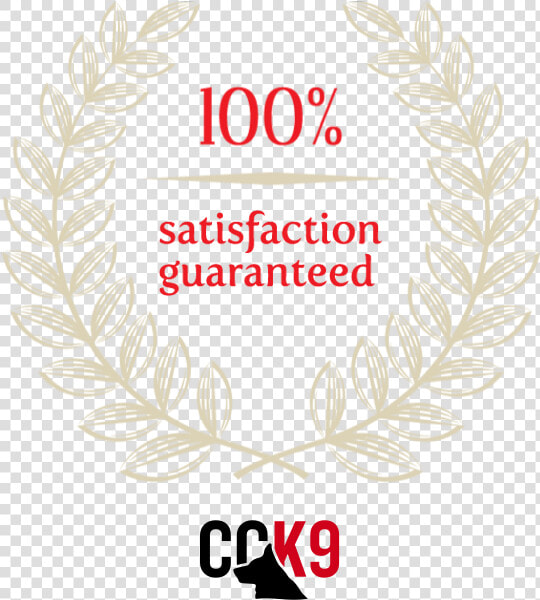 Cck9 Guarantee Satisfaction Seal   Emblem  HD Png DownloadTransparent PNG