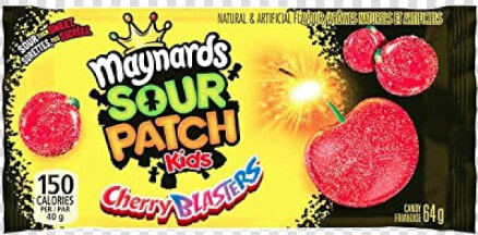 Maynards Sour Patch Kids Sour Cherry Blasters  HD Png DownloadTransparent PNG