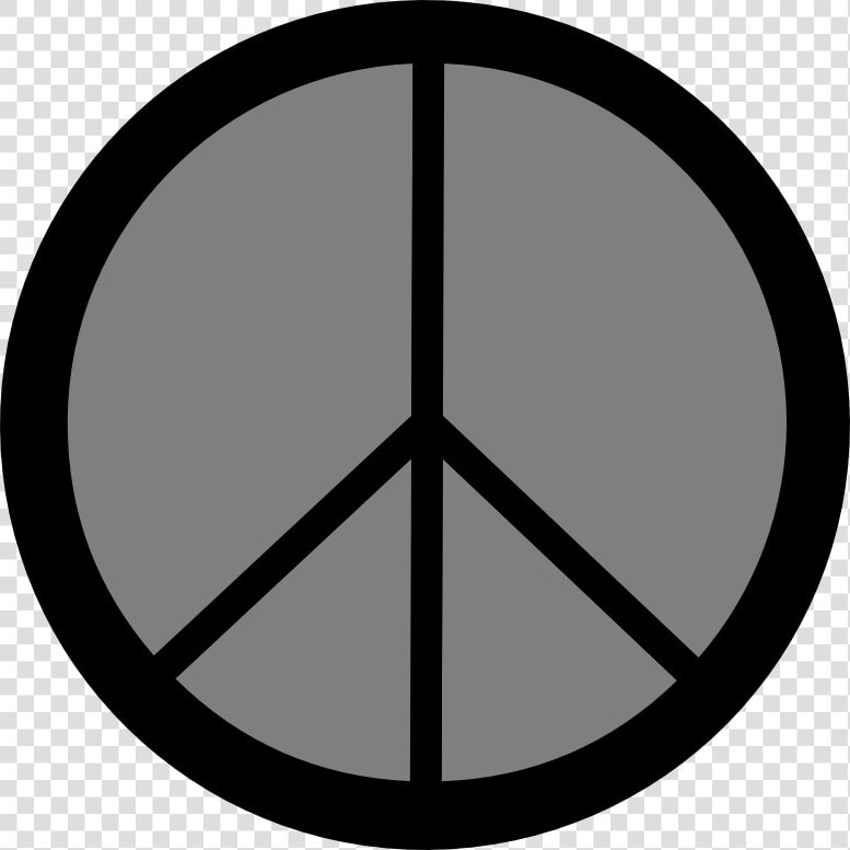 Scalable Vector Graphics Peacesymbol   Peace Sign Transparent Background Outline  HD Png DownloadTransparent PNG