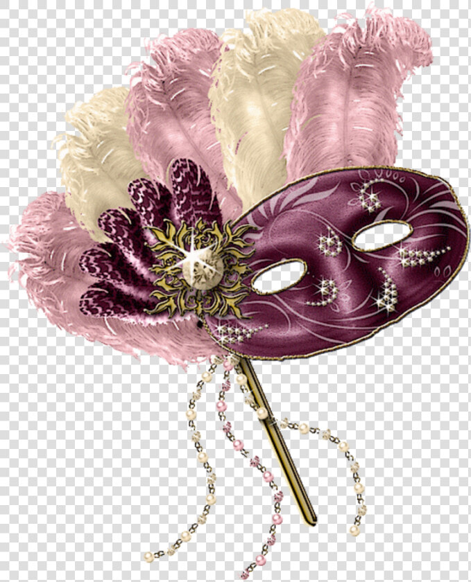 Carnaval De Venise Mardi Gras  Beautiful Mask  Carnival   Maschere Carnevale Con Piume  HD Png DownloadTransparent PNG