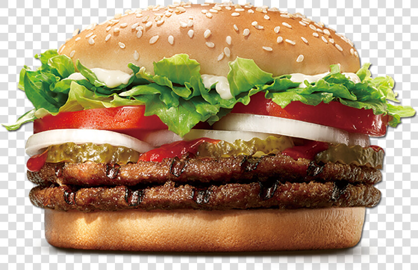 Whopper Hamburger Cheeseburger Burger King Premium   Doppel Whopper Burger King  HD Png DownloadTransparent PNG