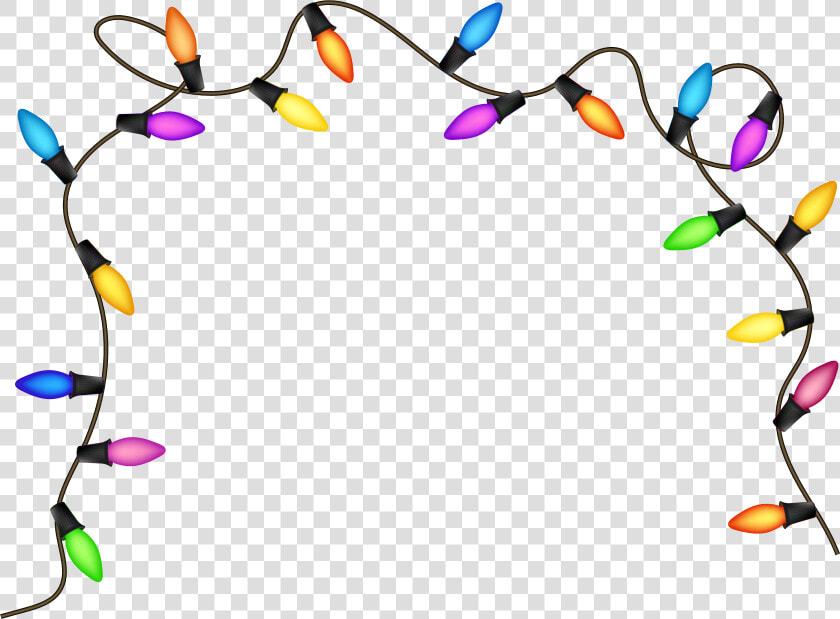 Download Svg Download Christmas Lights Clipart Christmas   Christmas Lights With Transparent Background  HD Png DownloadTransparent PNG