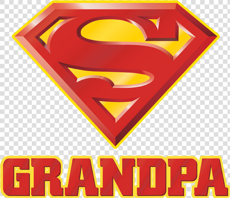 Superman Super Grandpa Men S Long Sleeve T shirt   Superman Super Grandpa  HD Png DownloadTransparent PNG