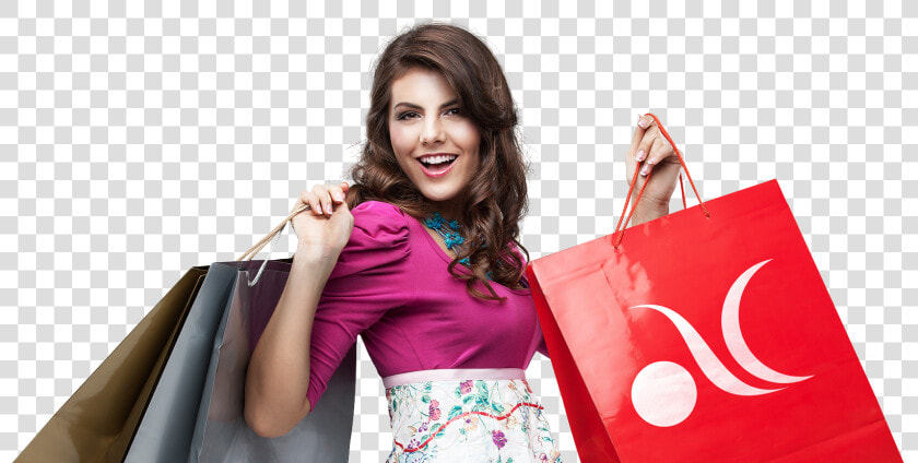 Clip Art Mulher Compras   Girl Shopping Bag Png  Transparent PngTransparent PNG