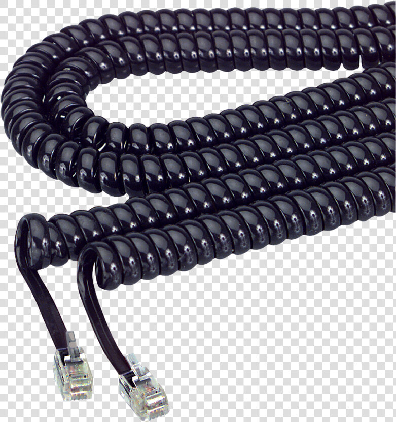 Coiled Phone Cord  HD Png DownloadTransparent PNG