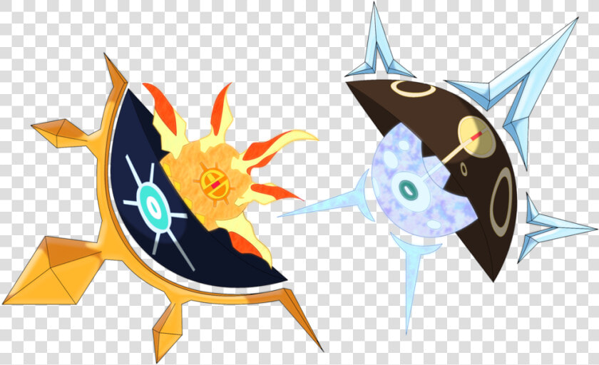 Shiny Solrock And Lunatone  HD Png DownloadTransparent PNG