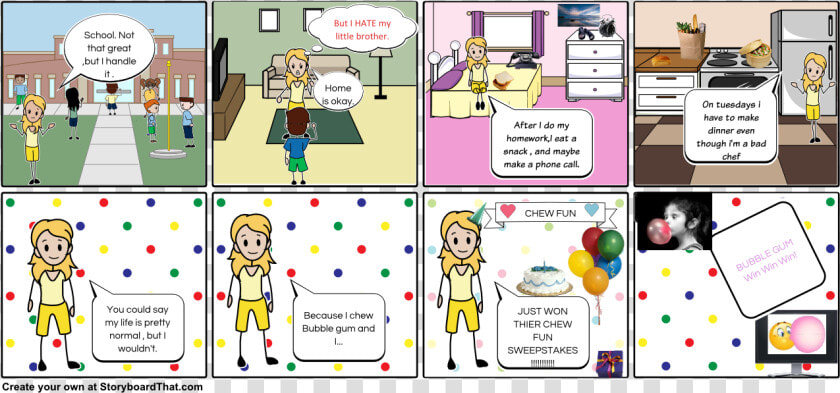 Storyboard For Gum  HD Png DownloadTransparent PNG