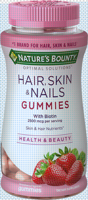 Hair  Skin  amp  Nails   Hair Skin Nails Gummies  HD Png DownloadTransparent PNG