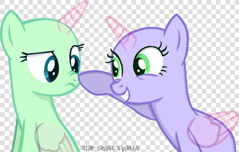 Mlp Base 2 Ponies  HD Png DownloadTransparent PNG