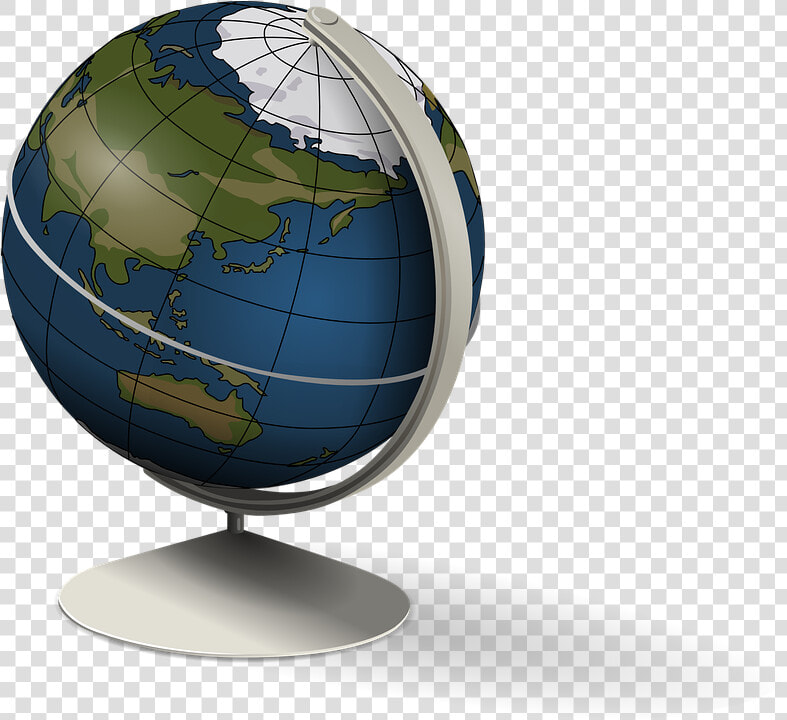 Globe Earth World   Globe Clip Art  HD Png DownloadTransparent PNG