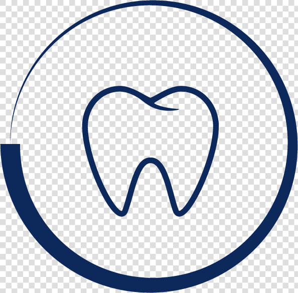 Icon Tooth In Circle   Tooth Vector Png Free  Transparent PngTransparent PNG