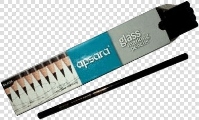 Apsara Glass Marking Black Pencil Box  HD Png DownloadTransparent PNG