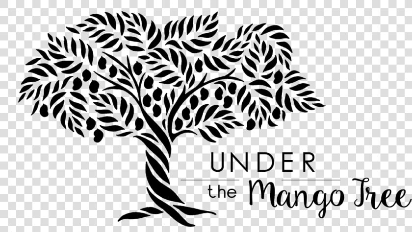 Transparent Mango Tree Png   Black And White Mango Tree  Png DownloadTransparent PNG