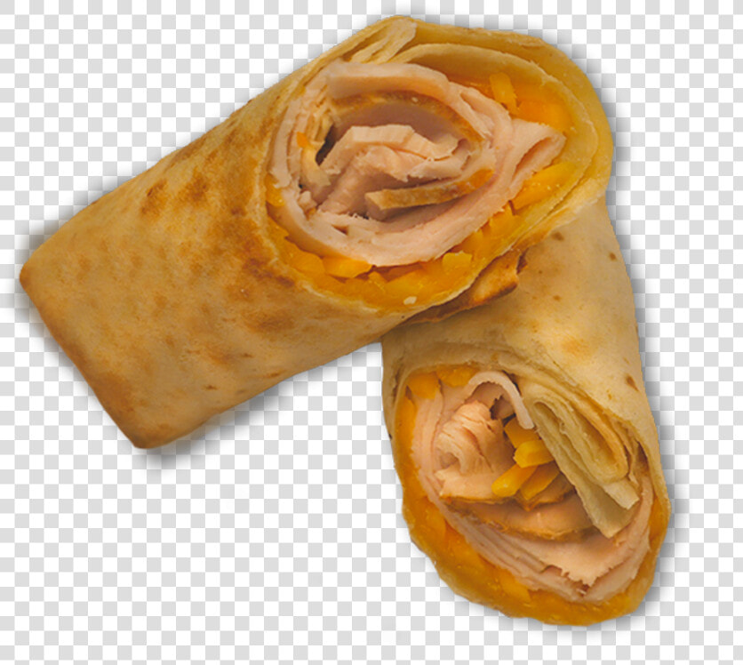 Transparent Eggroll Png   Turkey Cheddar Wrap Tropical Smoothie  Png DownloadTransparent PNG