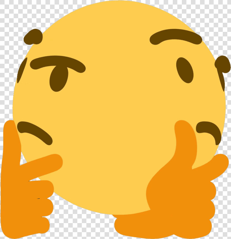 Thinking Emoji Clip Art   256kb Gif  HD Png DownloadTransparent PNG
