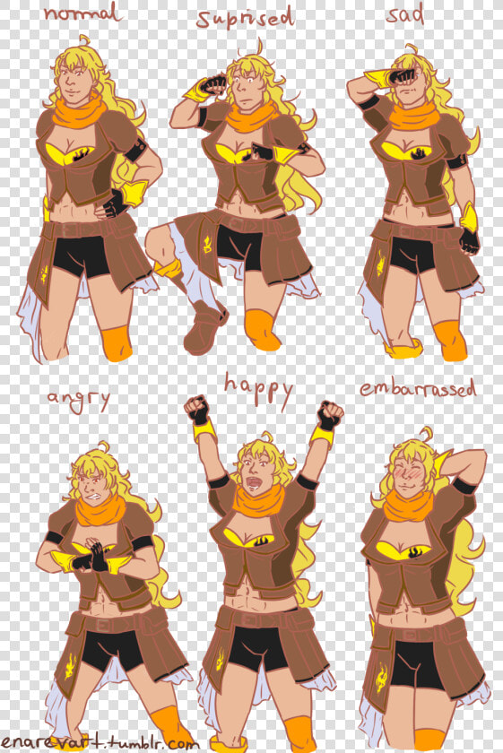 Rwby Expressions  HD Png DownloadTransparent PNG