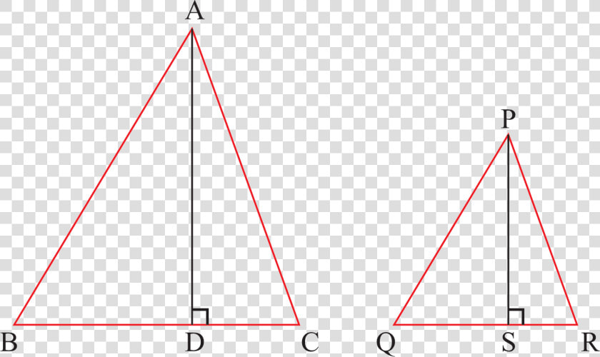 Areas Of Similar Triangles   Plot  HD Png DownloadTransparent PNG