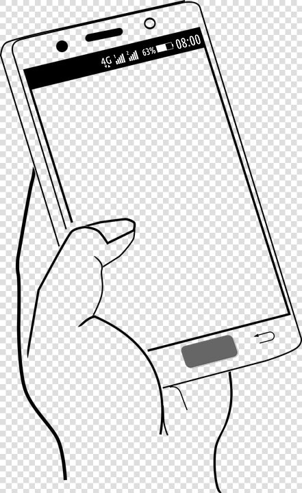 Phone  Smartphone  Hold Phone  Business  Technology   Mobile Phone  HD Png DownloadTransparent PNG