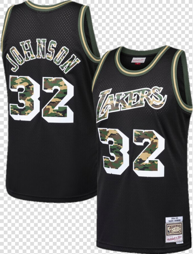 Image Of Magic Johnson Los Angeles Lakers Jersey   Tim Duncan San Antonio Jersey  HD Png DownloadTransparent PNG