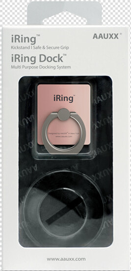 Dock Set Rosegold Black   Iring  HD Png DownloadTransparent PNG