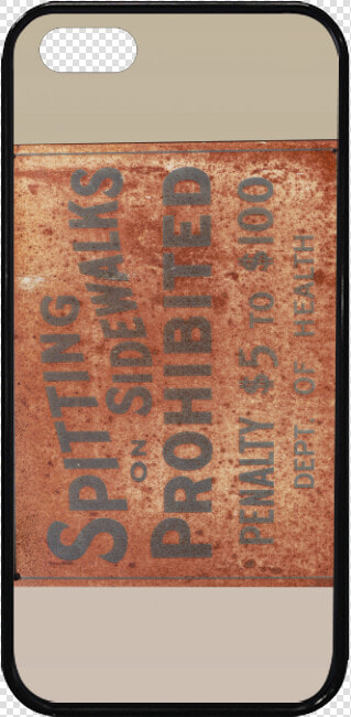 Spitting Prohibited  Penalty Rubber Case For Iphone   Mobile Phone Case  HD Png DownloadTransparent PNG