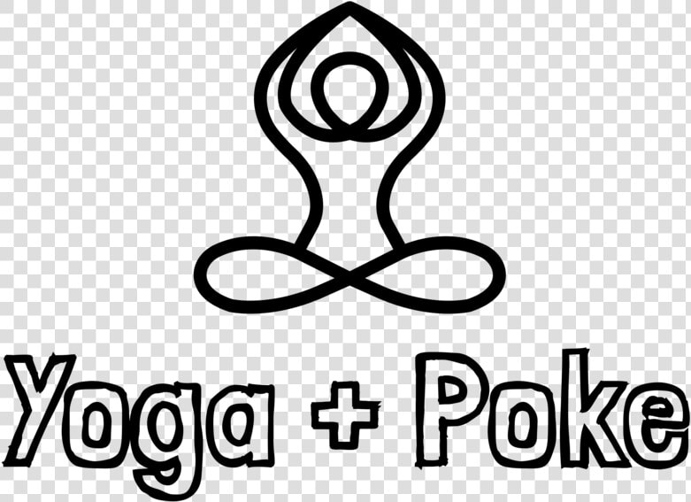 Yoga Poke Logo Black   Graphic Design  HD Png DownloadTransparent PNG