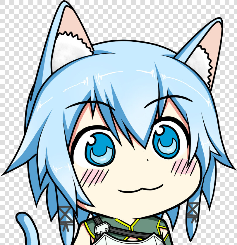 Anime  Chibi  And Kawaii Image   Chibi Sinon  HD Png DownloadTransparent PNG