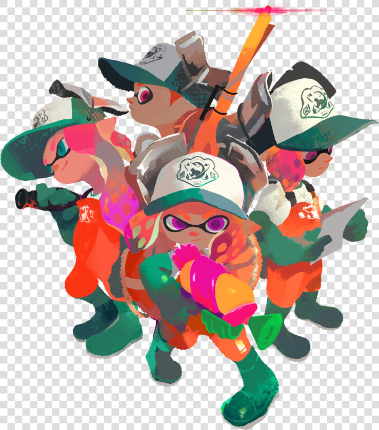 Splatoon 2 Set To Colour Your World Late This July   Splatoon 2 Salmon Run  HD Png DownloadTransparent PNG