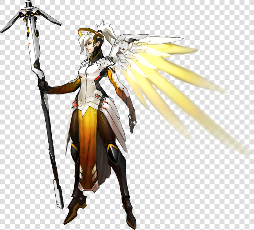Mercy Presskit4   Mercy Overwatch Concept Art  HD Png DownloadTransparent PNG