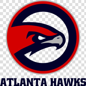Transparent Hawks Logo Png   Logo Of Atlanta Hawks  Png Download