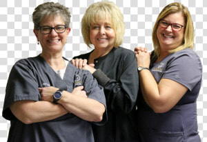 Three Dental Technicians   Woman  HD Png Download