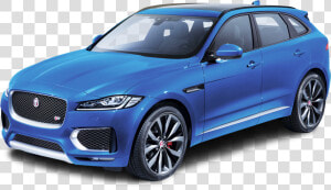 Blue Jaguar Pace Side View Car Png Image Pngpix   2017 Jaguar F Pace S Sport  Transparent Png