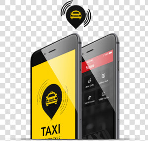 Taxi Cab Tracker   Smartphone  HD Png Download