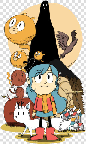 Hilda Netflix Wallpaper Phone  HD Png Download
