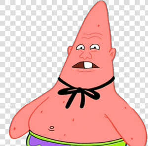 Patrick Patrickstar Spongebob Pinhead Orange Black   Patrick Star Transparent  HD Png Download