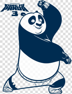 Kung Fu Panda Fighting Stance Youth T Shirt   Kung Fu Panda Colour  HD Png Download