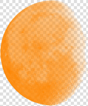  ftestickers  nightsky  moonlight  moon  orange  glowing   Orange Moon Transparent  HD Png Download