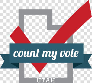 Count My Vote Utah  HD Png Download