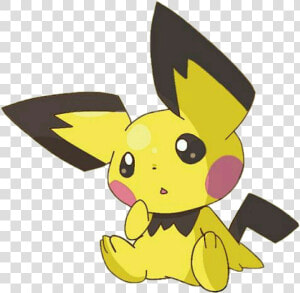  pokemon  pichu  kawaii   Pichu Pokemon  HD Png Download