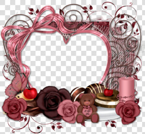 Art E Tutos Choco   Borders And Frames For Love  HD Png Download