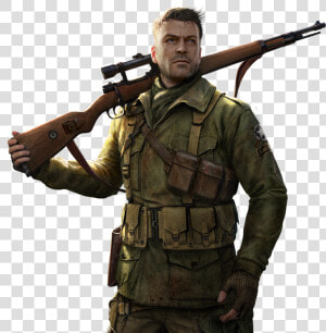 Sniper Elite 4 Karl  HD Png Download