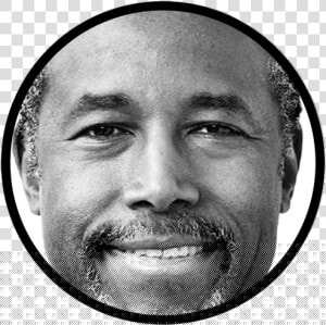 Ben Carson Black And White  HD Png Download