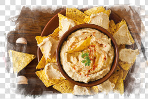 Hummus Is A Nutritious Snack For Those Who All Are  HD Png Download